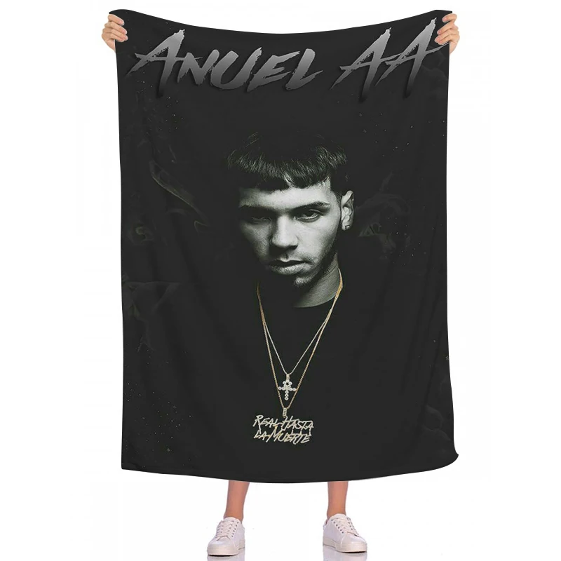 Rapper Bedroom Decor Anuel AA Blanket Custom Blanket for Bed Camp Nap Sofa Bedspread Fluffy Soft Flannel Birthday Christmas Gift
Rapper Bedroom Decor Anuel AA Blanket Custom Blanket for Bed Camp Nap Sofa Bedspread Fluffy Soft Flannel Birthday Christmas Gift