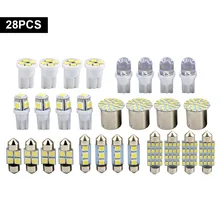 28x 2022 Newest W5W Led T10 Car Light 6000K White Auto Automobiles License Plate Lamp Dome Read Bulb Style 12V Mixed Lamp Set
28x 2022 Newest W5W Led T10 Car Light 6000K White Auto Automobiles License Plate Lamp Dome Read Bulb Style 12V Mixed Lamp Set