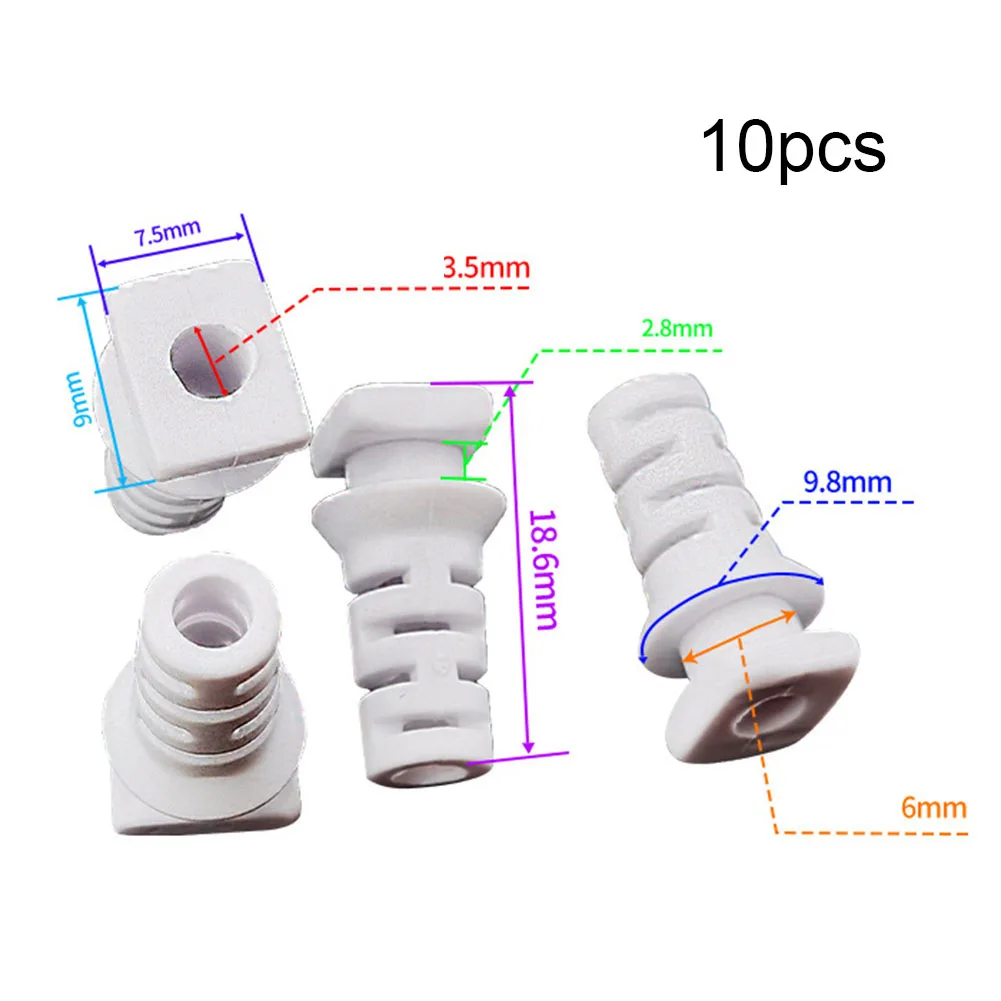 10PCS Cable Gland Connector Kit Rubber Strain Relief Cord Power Tool Cable Sleeves 3.5mm-5mm Cable Sleeve Wire Connectors
10PCS Cable Gland Connector Kit Rubber Strain Relief Cord Power Tool Cable Sleeves 3.5mm-5mm Cable Sleeve Wire Connectors
