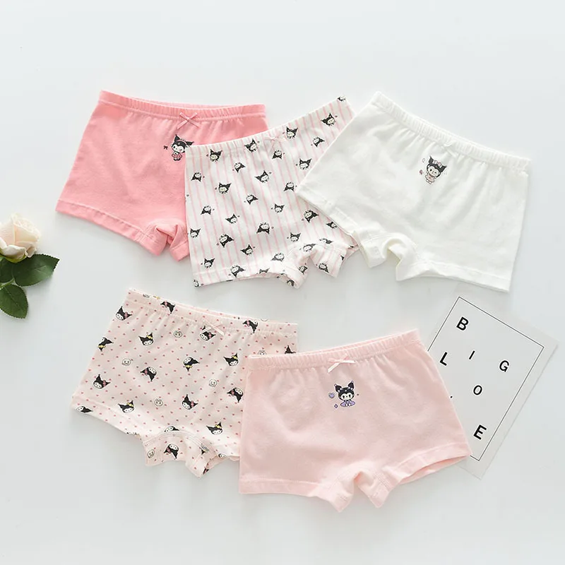 New Kawaii Sanrio Children Panties Kuromi Cute Anime Skin-Friendly Comfortable Antibacterial Breathable Cotton Panties Kids Toys
New Kawaii Sanrio Children Panties Kuromi Cute Anime Skin-Friendly Comfortable Antibacterial Breathable Cotton Panties Kids Toys