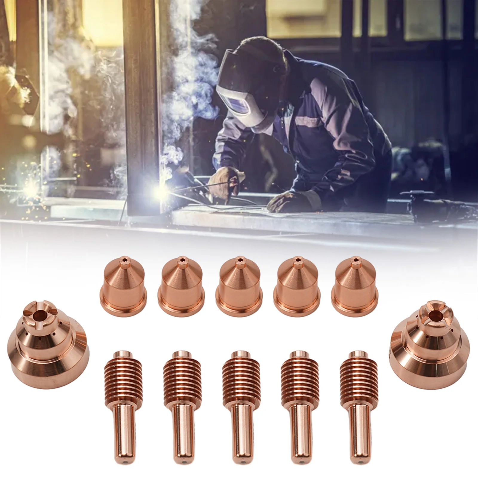 Electrode 120926 Nozzle 120931 Accessories Consumables Cutting MX1000/1250/1650/RT60/80 Original Specifications
Electrode 120926 Nozzle 120931 Accessories Consumables Cutting MX1000/1250/1650/RT60/80 Original Specifications