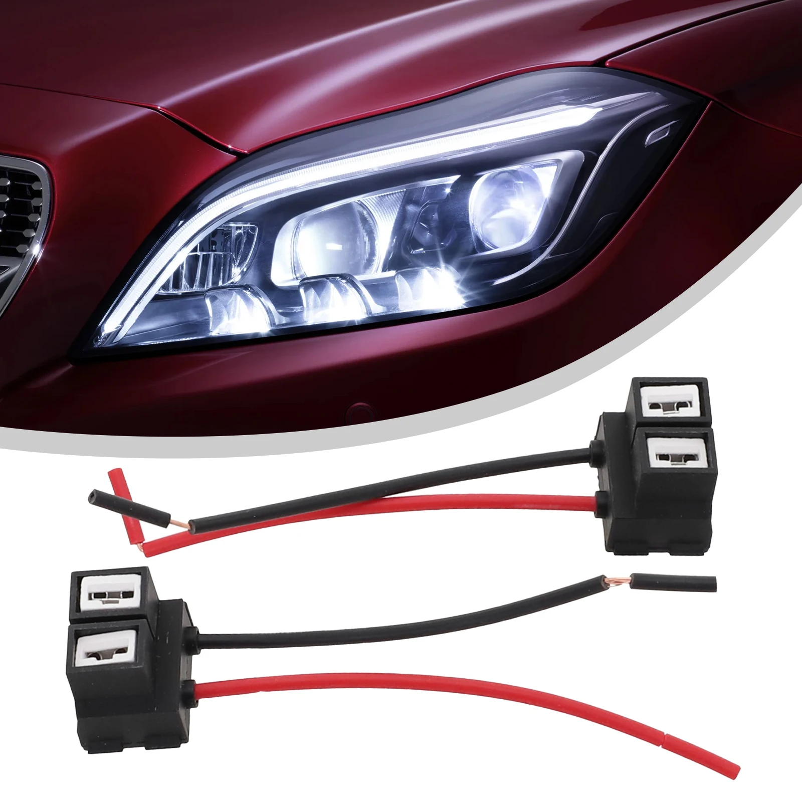 2pcs Socket Adapter Wiring Harness Sockets Car Wire Connector Cable Plug For H7 LED Headlight Automobile Lamp Bulb
2pcs Socket Adapter Wiring Harness Sockets Car Wire Connector Cable Plug For H7 LED Headlight Automobile Lamp Bulb