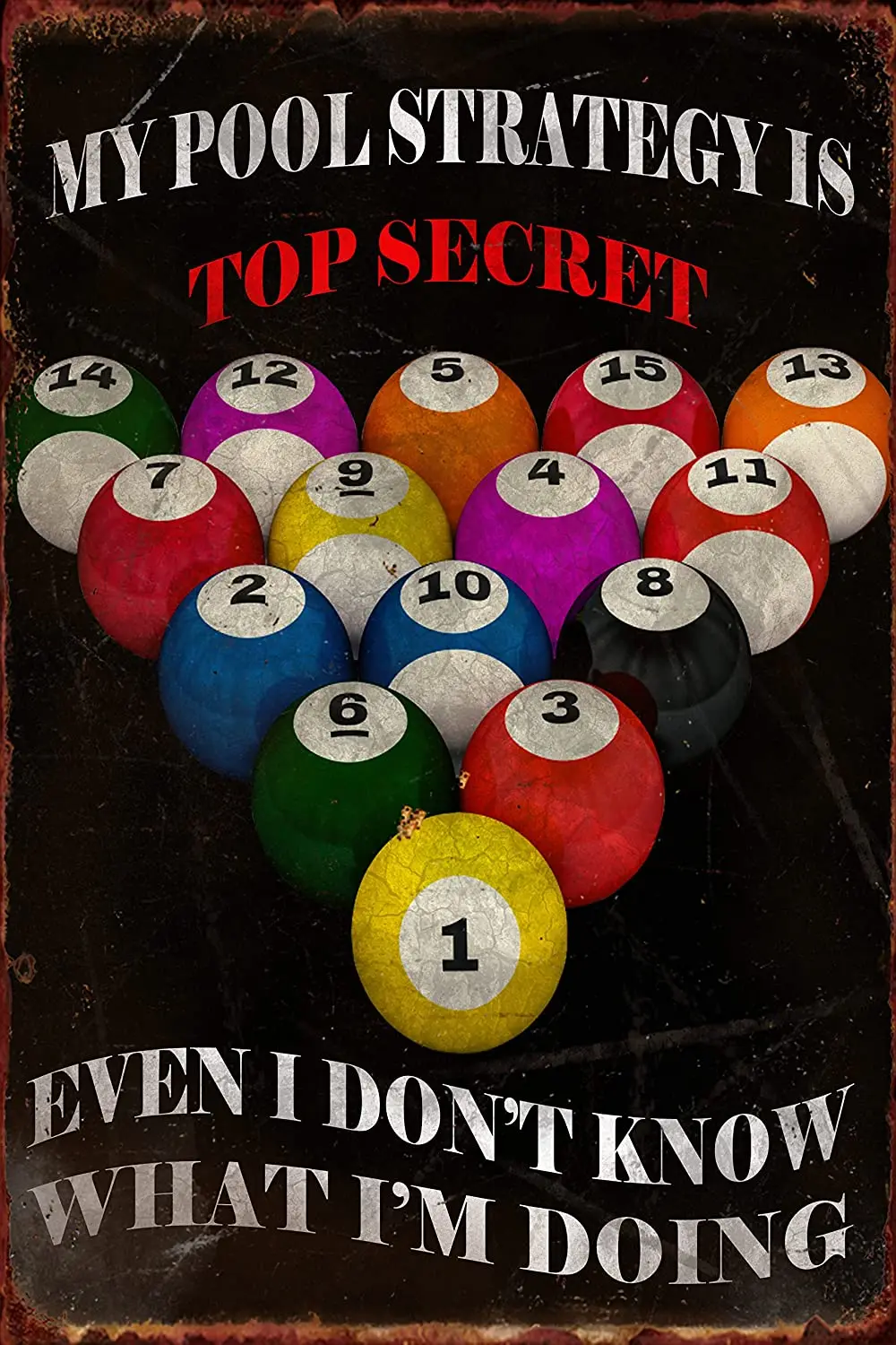 Billiards Poker Club Vintage Metal Sign Pool Billiards Balls Poster Tin Sign Home Family Gift Funny Metal Signs Wall Decor
Billiards Poker Club Vintage Metal Sign Pool Billiards Balls Poster Tin Sign Home Family Gift Funny Metal Signs Wall Decor