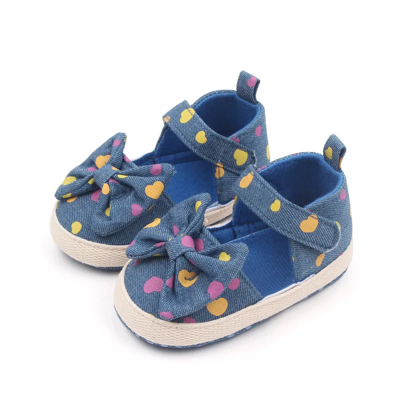 New Baby Girls Princess Shoes Bowknot Flower Dots Baby Shoes Canvas Cotton Soft Sole Mary Jane Newborn Toddler First Walkers
New Baby Girls Princess Shoes Bowknot Flower Dots Baby Shoes Canvas Cotton Soft Sole Mary Jane Newborn Toddler First Walkers
