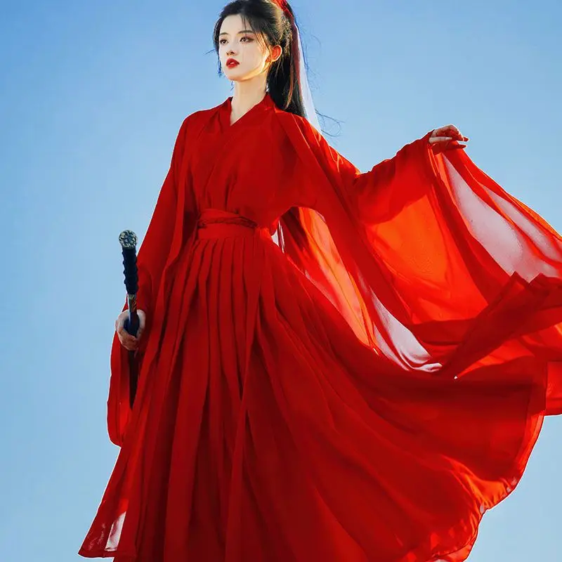 2023 Chinese Hanfu Female Wei Jin Sleeve Flow Fairy Skirt Ancient Style Costume Flow Fairy Skirt Super Fairy Elegant Hanfu
2023 Chinese Hanfu Female Wei Jin Sleeve Flow Fairy Skirt Ancient Style Costume Flow Fairy Skirt Super Fairy Elegant Hanfu