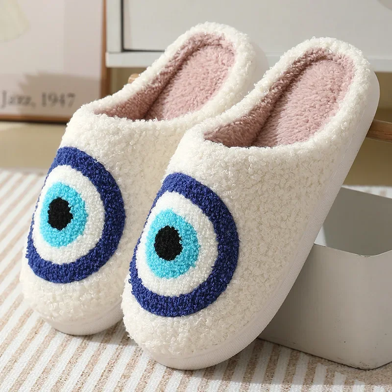 Winter Cartoon Fluffy Fur Slippers Women Warm Closed Toe Cute Plush Cotton Slippers Home Bedroom Soft Comfort Couple Indoor Shoe 
Winter Cartoon Fluffy Fur Slippers Women Warm Closed Toe Cute Plush Cotton Slippers Home Bedroom Soft Comfort Couple Indoor Shoe