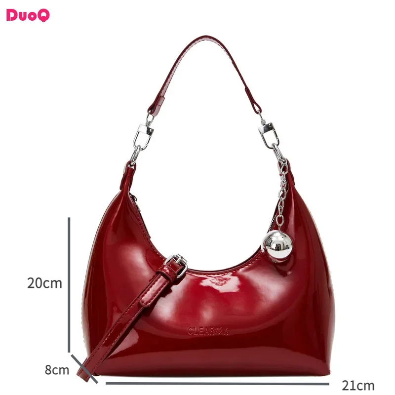 2024 New Fashion Trend Solid Color Women's Shoulder Bag Exquisite Versatile Lacquer Leather Crossbody Bag Multi Color Commuter
2024 New Fashion Trend Solid Color Women's Shoulder Bag Exquisite Versatile Lacquer Leather Crossbody Bag Multi Color Commuter