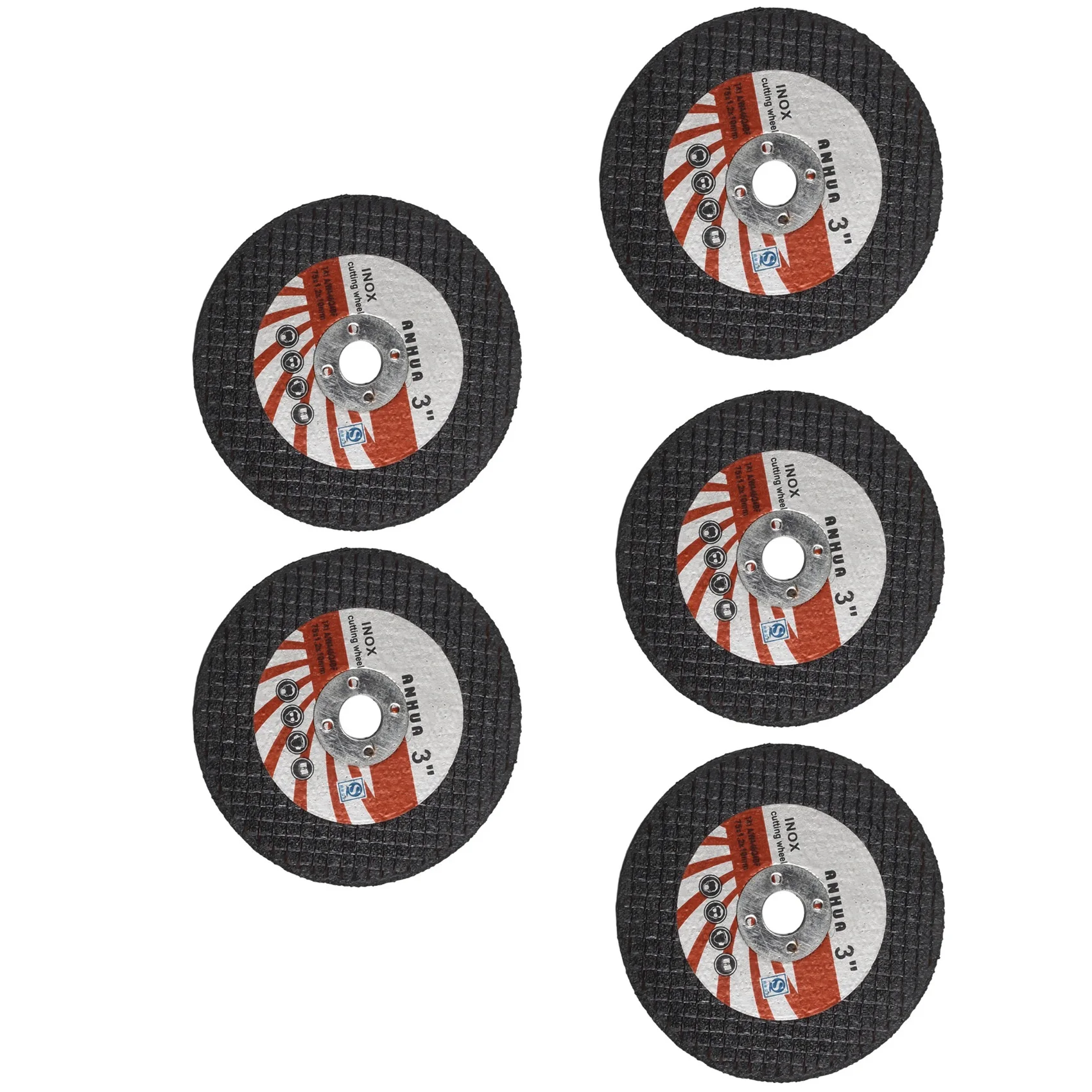5pcs Mini CuttingDisc Circular Resin Grinding Wheel SandingDisc 75mm For Angle Grinder Steel Stone Cutting Angle Grinding-Bit
5pcs Mini CuttingDisc Circular Resin Grinding Wheel SandingDisc 75mm For Angle Grinder Steel Stone Cutting Angle Grinding-Bit
