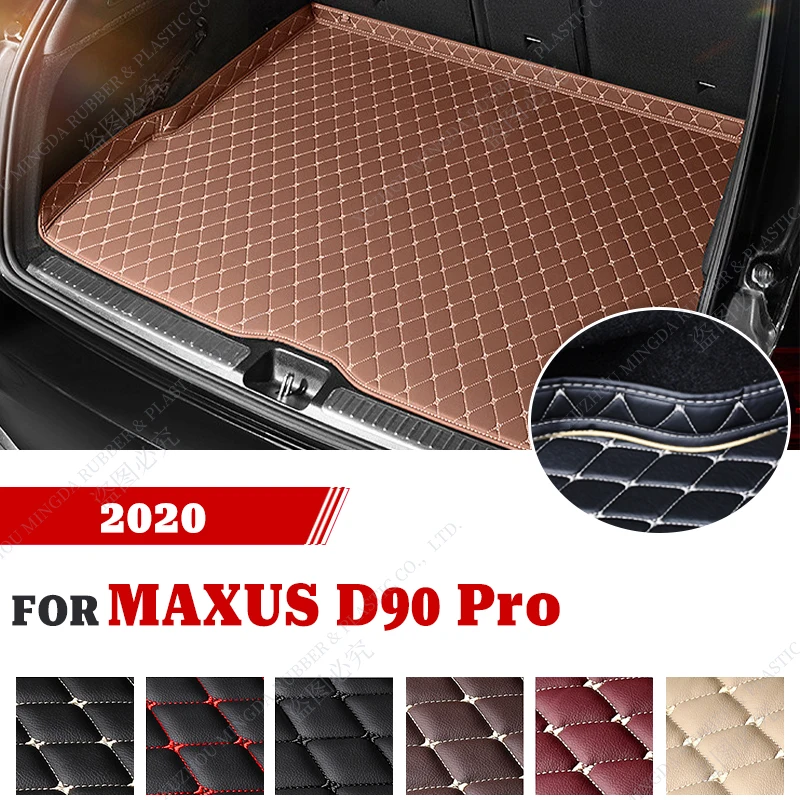 

Коврик для багажника автомобиля для MAXUS D90 Pro 2020, автомобильные аксессуары на заказ, украшение интерьера автомобиля