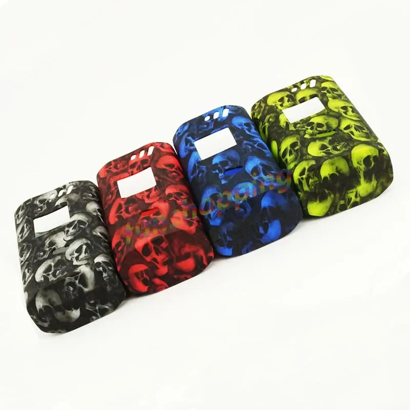 

50pcs Smok Alien Silicon Cover Case for Smok Alien 220w Box Mod Silicone Cases Protective Skin Cases by Random Color