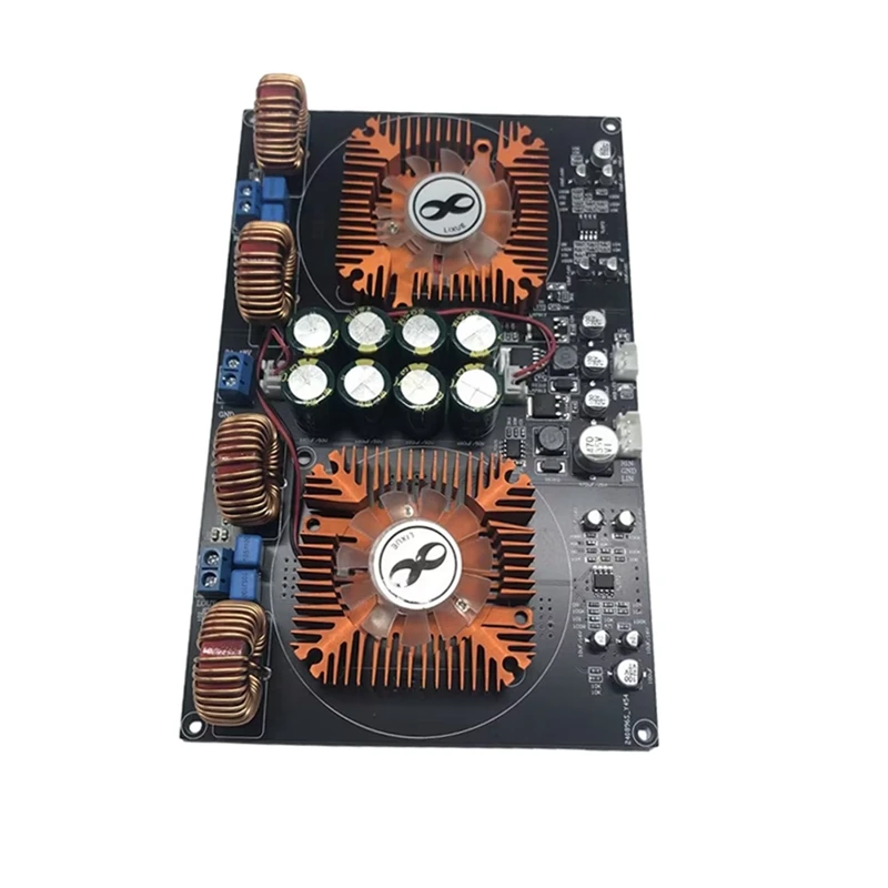 1 Piece YJ-TPA3255 Digital Class D HIFI Audio Power Amplifier Board 2.0 PCB 600W+600W
1 Piece YJ-TPA3255 Digital Class D HIFI Audio Power Amplifier Board 2.0 PCB 600W+600W