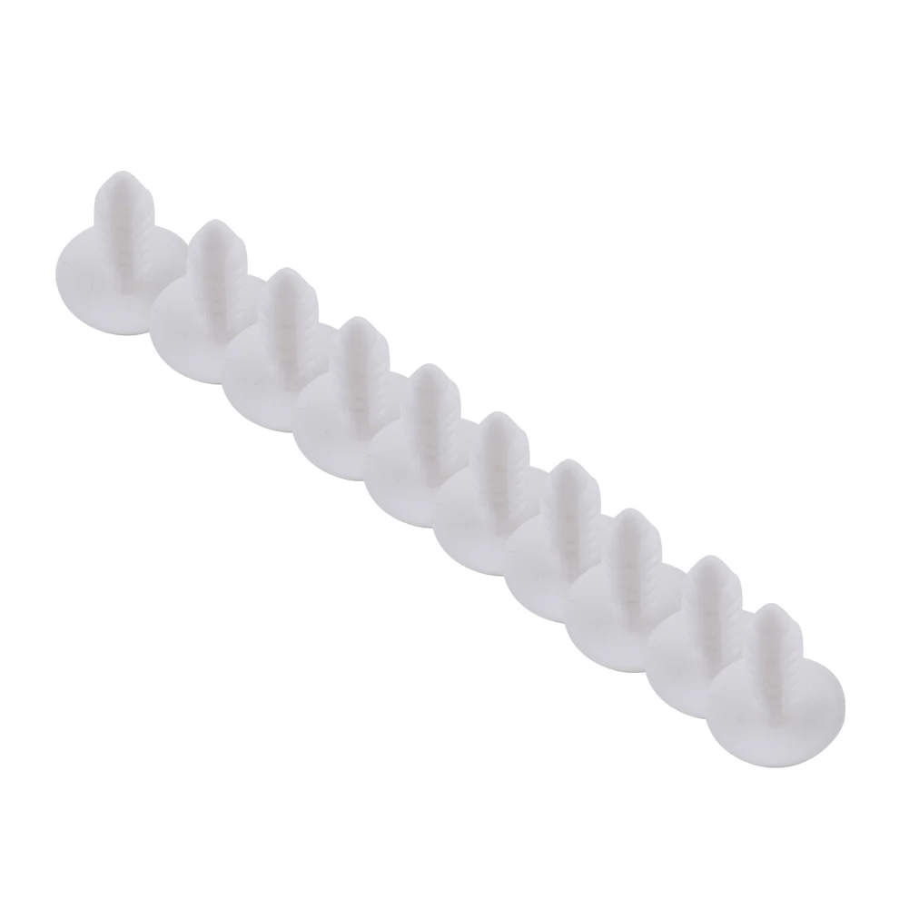 60pcs Car Plastic Rivets Fasteners Door Trim Panel Clips White For Car Fender Bumper Side Skirt Automotive Replacement Parts 
60pcs Car Plastic Rivets Fasteners Door Trim Panel Clips White For Car Fender Bumper Side Skirt Automotive Replacement Parts