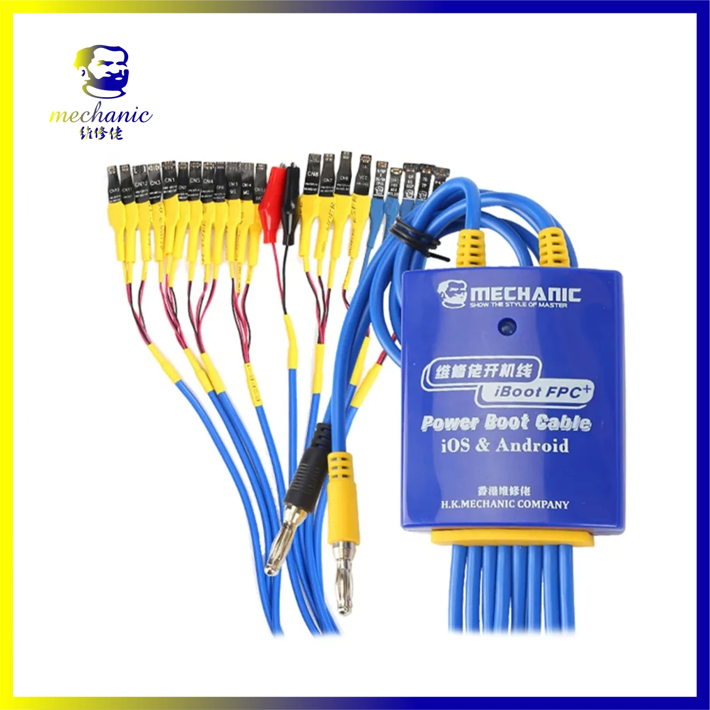 Power Boot Cable MECHANIC IBoot FPC For IP Android Over Current Voltage Protection Integrated Test Line Smart Phone Repair Tool
Power Boot Cable MECHANIC IBoot FPC For IP Android Over Current Voltage Protection Integrated Test Line Smart Phone Repair Tool