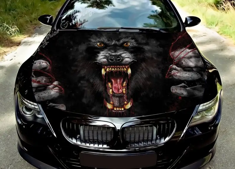 Car hood decal wrap decal wolf werewolf angry vinyl sticker graphic truck decal truck graphic bonnet decal skull f150 Car
Car hood decal wrap decal wolf werewolf angry vinyl sticker graphic truck decal truck graphic bonnet decal skull f150 Car
