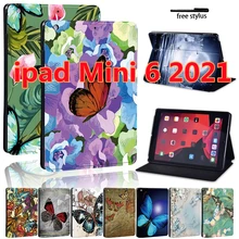 For Apple IPad Mini 6 8.3" UltraThin Cover for Mini 6 A2567 A2568 A2569 Case Butterfly Print Leather Tablet Protective Cover
For Apple IPad Mini 6 8.3" UltraThin Cover for Mini 6 A2567 A2568 A2569 Case Butterfly Print Leather Tablet Protective Cover