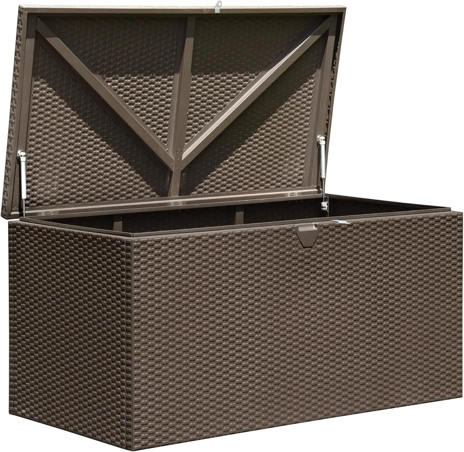 Arrow 4' x 2' x 2' Spacemaker Espresso 134 Gallon Hot-Dipped Galvanized Steel Storage Deck Box
Arrow 4' x 2' x 2' Spacemaker Espresso 134 Gallon Hot-Dipped Galvanized Steel Storage Deck Box