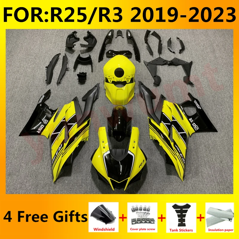 NEW ABS Motorcycle full Fairing Kit fit For YZF R25 R3 r 25 3 2019 2020 2021 2022 2023 Bodywork Fairings kits set yellow black
NEW ABS Motorcycle full Fairing Kit fit For YZF R25 R3 r 25 3 2019 2020 2021 2022 2023 Bodywork Fairings kits set yellow black