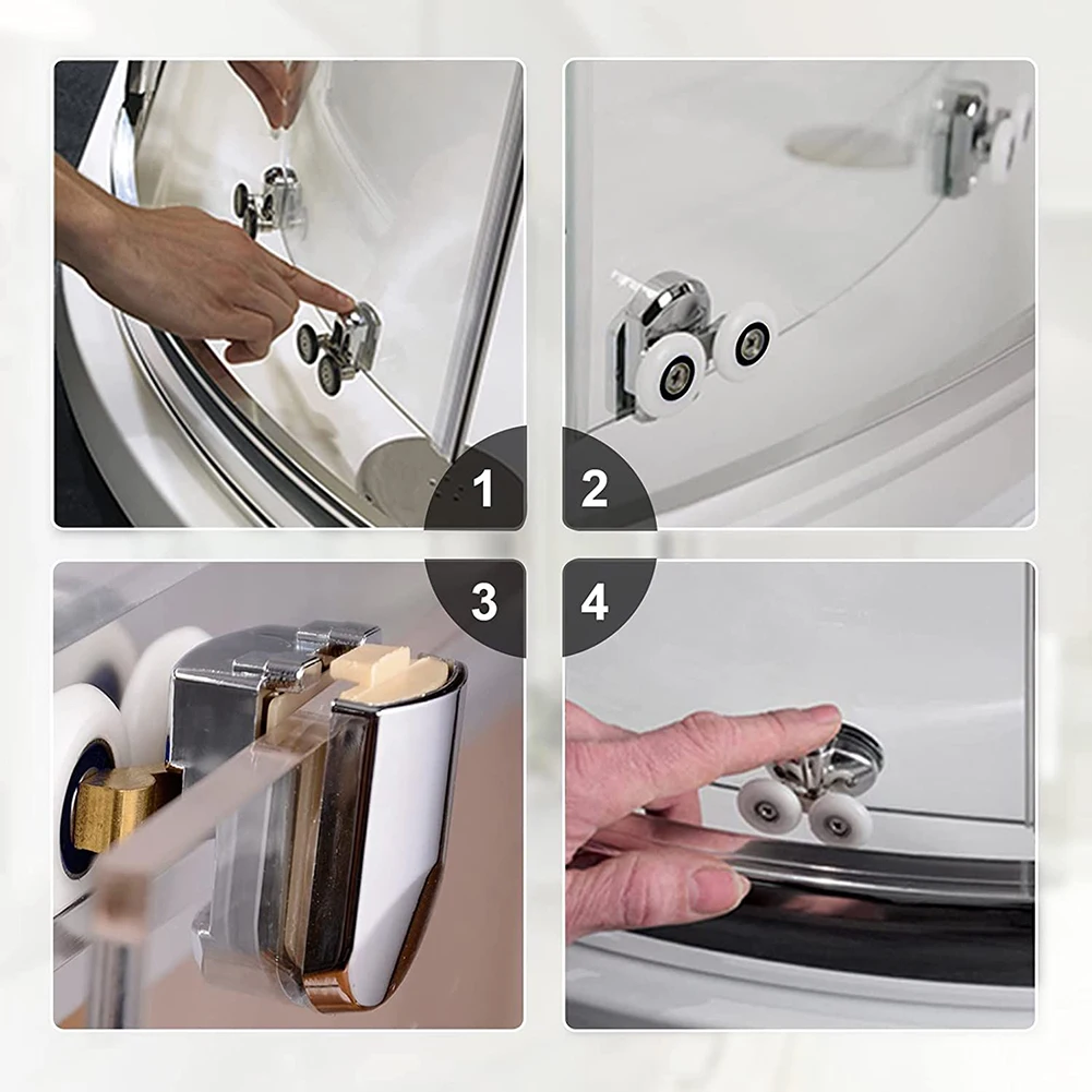 Stainless Steel Shower Doors Rollers Runners Wheels Shower Cabins Shower Screen Door Rollers Twin Top Replacement
Stainless Steel Shower Doors Rollers Runners Wheels Shower Cabins Shower Screen Door Rollers Twin Top Replacement