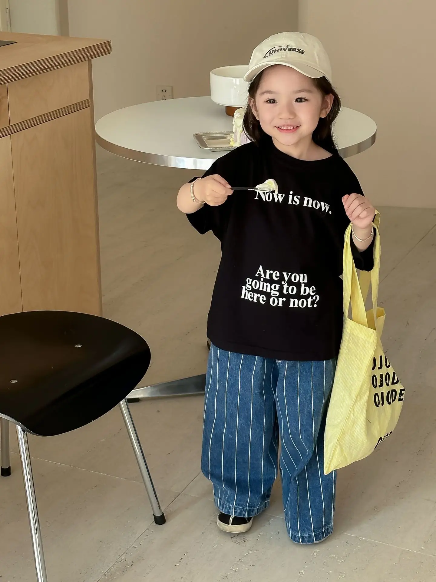 2025 Spring New Children Striped Denim Trousers Baby Boys Casual Pants Toddler Girls Wide Leg Pants Kids Fashion Loose Jeans 11 S3217e14357e741379d207aed9dadd232L