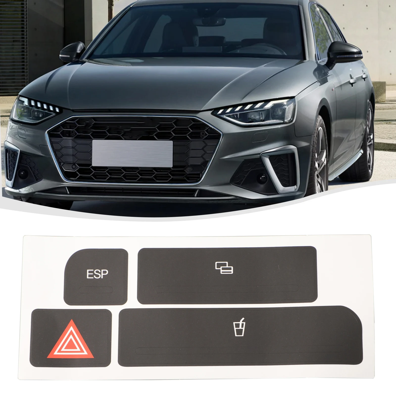 Car Interior Button Switch Repair Worn For A4 04-06 ESP Cup Holder Stickers, Repair Stickers Car Auto Decals
Car Interior Button Switch Repair Worn For A4 04-06 ESP Cup Holder Stickers, Repair Stickers Car Auto Decals