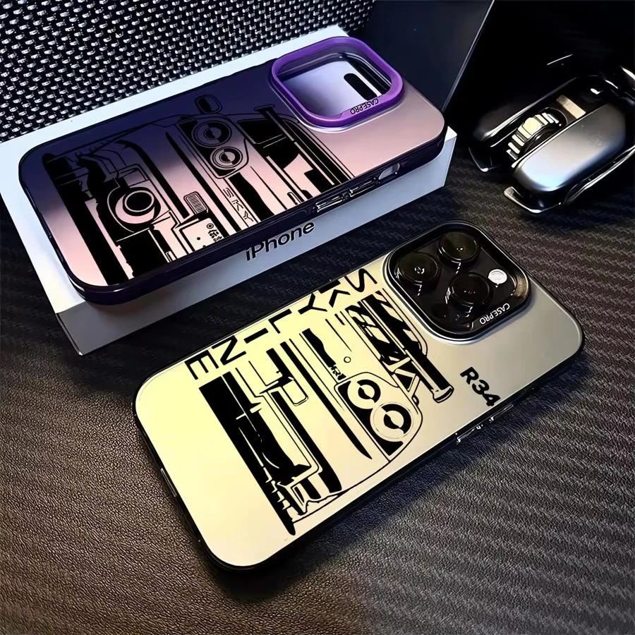 JDM Dream Car Phone Case For IPhone 16 15 14 13 12 11 Pro Max X XR XS 7 8 Plus Mini SE 2020 2022 Sports Car JDM Dream Car Phone Case For IPhone 16 15 14 13 12 11 Pro Max X XR XS 7 8 Plus Mini SE 2020 2022 Sports Car