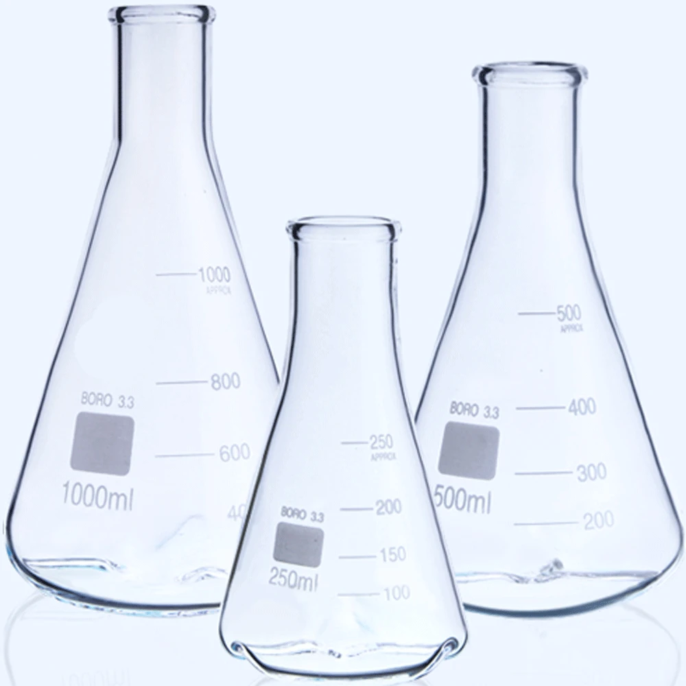 250 500 1000 2000ml High Borosilicate Glass Glass Shake Conical Flask with 3 Baffles Labrotary Glassware Chemical Experiment
250 500 1000 2000ml High Borosilicate Glass Glass Shake Conical Flask with 3 Baffles Labrotary Glassware Chemical Experiment