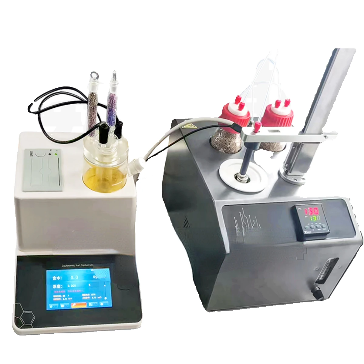 Hugh Moisture Meter Portable Gas Stove Capacity Titration Micro Karts Furnace Moisture Coulometric Method Test
Hugh Moisture Meter Portable Gas Stove Capacity Titration Micro Karts Furnace Moisture Coulometric Method Test