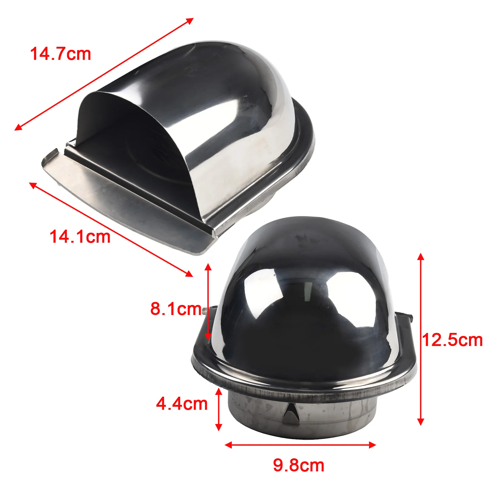 Wall Air Vent Air Vent Cover Stainless Steel 100mm 150mm Ducting Cover Durable Vent Exhaust Fans & Ventilators
Wall Air Vent Air Vent Cover Stainless Steel 100mm 150mm Ducting Cover Durable Vent Exhaust Fans & Ventilators