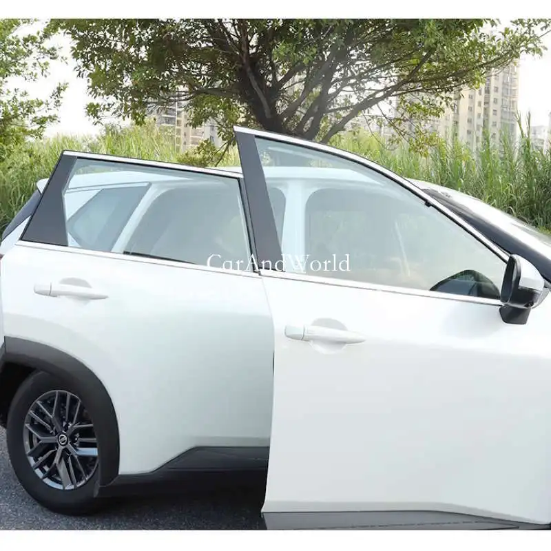 Stainless Door Full Window Center Pillar B/C Column Protector Cover Trims Car Accessories For Nissan X-Trail T33 Rogue 2021-2024
Stainless Door Full Window Center Pillar B/C Column Protector Cover Trims Car Accessories For Nissan X-Trail T33 Rogue 2021-2024