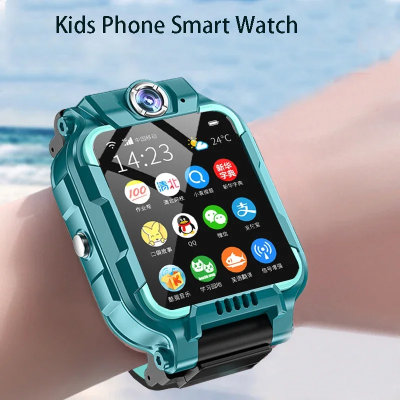 

Smart Watch Student Kids Gps HD Call Voice Message Waterproof Smartwatch For Children Remote Control Photo Watch For IOS Android