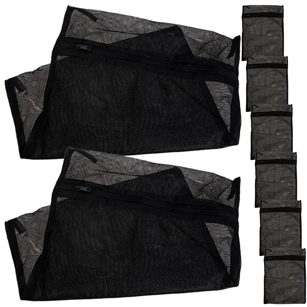 Alipis Black Laundry Bag Mesh Bra Toiletry Delicates Wash Bags Zipper Washing Underwear
Alipis Black Laundry Bag Mesh Bra Toiletry Delicates Wash Bags Zipper Washing Underwear