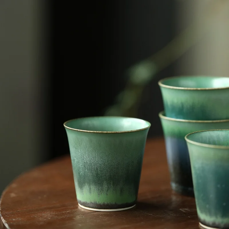 ★Jingdezhen Handmade High Temperature Raw Ore Glaze Kiln Spring Green Horseshoe Fragrance-Smelling Cup 80 Ml Medium Ceramic Cup
★Jingdezhen Handmade High Temperature Raw Ore Glaze Kiln Spring Green Horseshoe Fragrance-Smelling Cup 80 Ml Medium Ceramic Cup