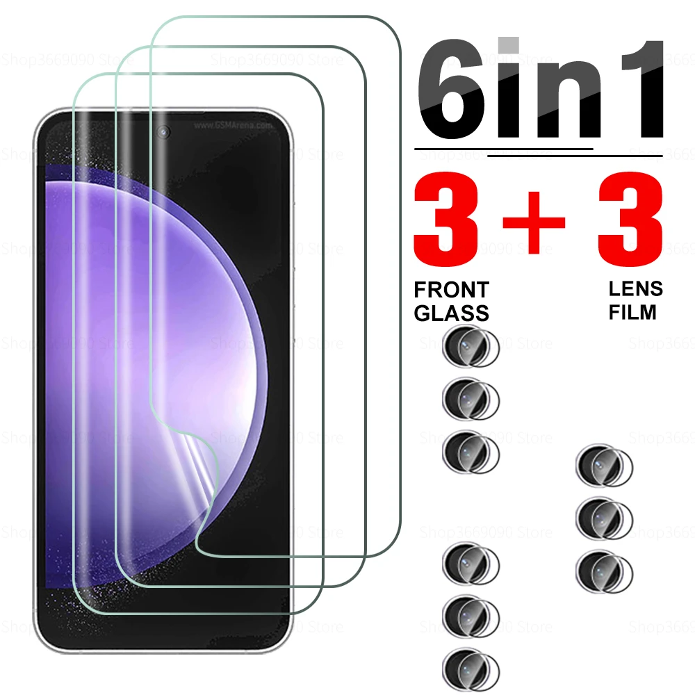 Гидрогелевая мягкая пленка 6 в 1 для Samsung Galaxy S23 FE, защитная пленка для объектива камеры Samung S23 FE S 23FE S23FE, защитные пленки для смартфона
Гидрогелевая мягкая пленка 6 в 1 для Samsung Galaxy S23 FE, защитная пленка для объектива камеры Samung S23 FE S 23FE S23FE, защитные пленки для смартфона