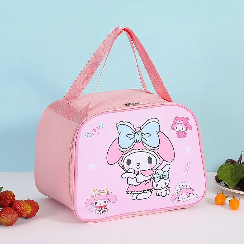 Cinnamoroll Kuromi Anime Kawaii Sanrio Portable Children Lunch Box Cute Cartoon My Melody Waterproof Handbag Gifts for Kids
Cinnamoroll Kuromi Anime Kawaii Sanrio Portable Children Lunch Box Cute Cartoon My Melody Waterproof Handbag Gifts for Kids