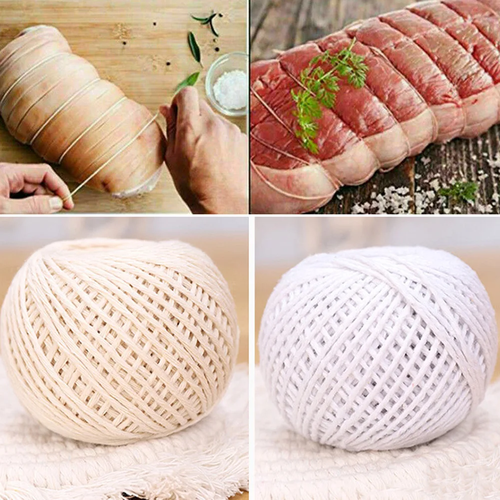 Kitchen Twine Sausage Twine Barbecue And Cooking String Kitchen Tools And Gadgets Accessories 50m For Handicrafts Or DIY
Kitchen Twine Sausage Twine Barbecue And Cooking String Kitchen Tools And Gadgets Accessories 50m For Handicrafts Or DIY