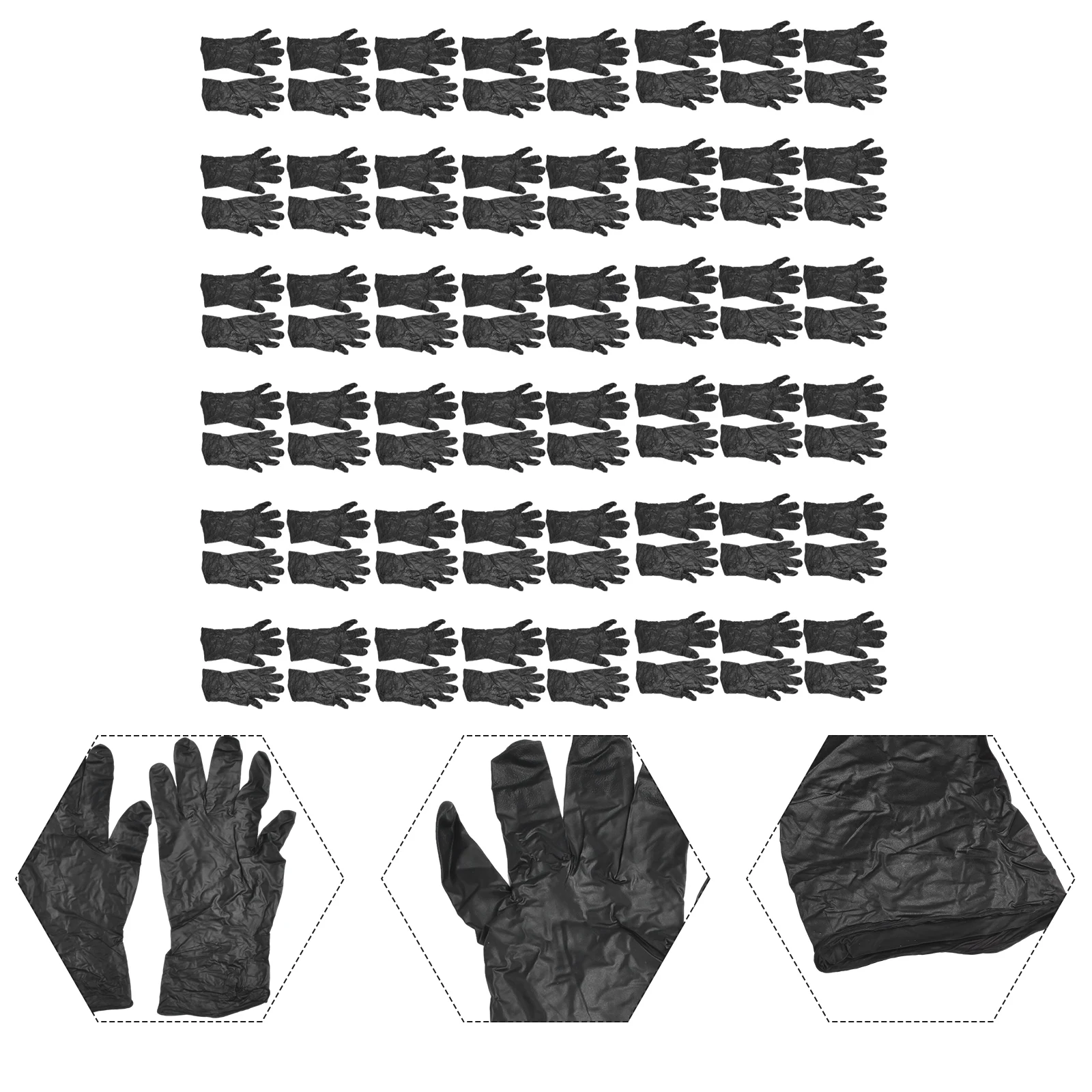 Protective Gloves Nitrile Gloves Alkali Resistance Oil Resistance Pure Nitrile Gloves Disposable New Practical
Protective Gloves Nitrile Gloves Alkali Resistance Oil Resistance Pure Nitrile Gloves Disposable New Practical