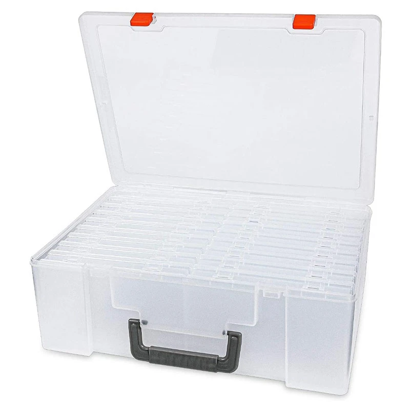 

Photo Storage Box 4x6Inch, 18 Inner Photo Case Large Photo Organizer Acid-Free Photo Box Storage Photo Keeper Photo Case