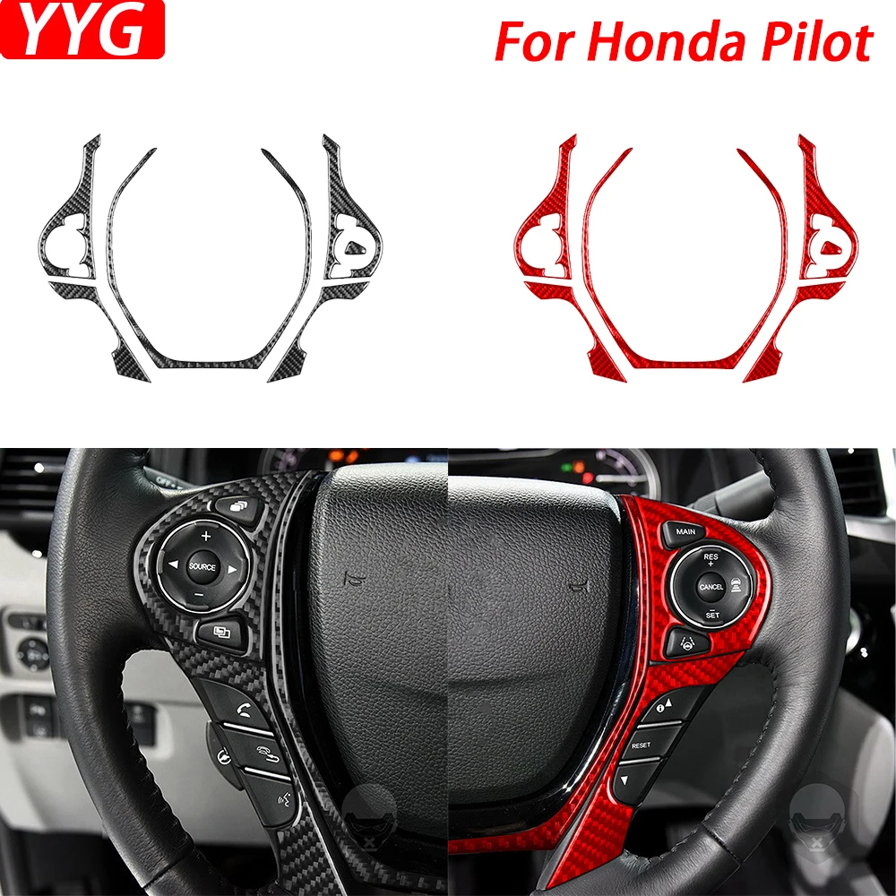 Комплект кнопок на руль для Honda Pilot 2016-2022 из углеродного волокна, отделочная крышка, аксессуары для украшения интерьера автомобиля, наклейка
Комплект кнопок на руль для Honda Pilot 2016-2022 из углеродного волокна, отделочная крышка, аксессуары для украшения интерьера автомобиля, наклейка