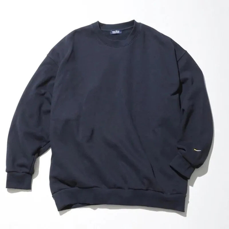 Мужские хлопковые толстовки Nautica, японские осенние однотонные парные Свободные повседневные женские пуловеры с круглым вырезом и длинным рукавом, топы
Мужские хлопковые толстовки Nautica, японские осенние однотонные парные Свободные повседневные женские пуловеры с круглым вырезом и длинным рукавом, топы