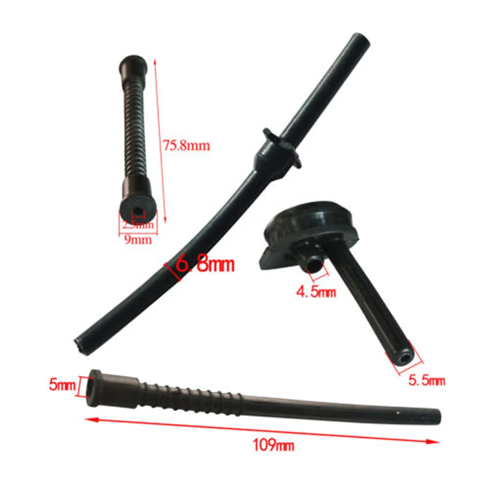 Fuel Line Hose Kit for Chinese Chainsaw 2500 25cc, Premium Quality Materials, Seamless Fit, Ensures Optimal Fuel Delivery
Fuel Line Hose Kit for Chinese Chainsaw 2500 25cc, Premium Quality Materials, Seamless Fit, Ensures Optimal Fuel Delivery