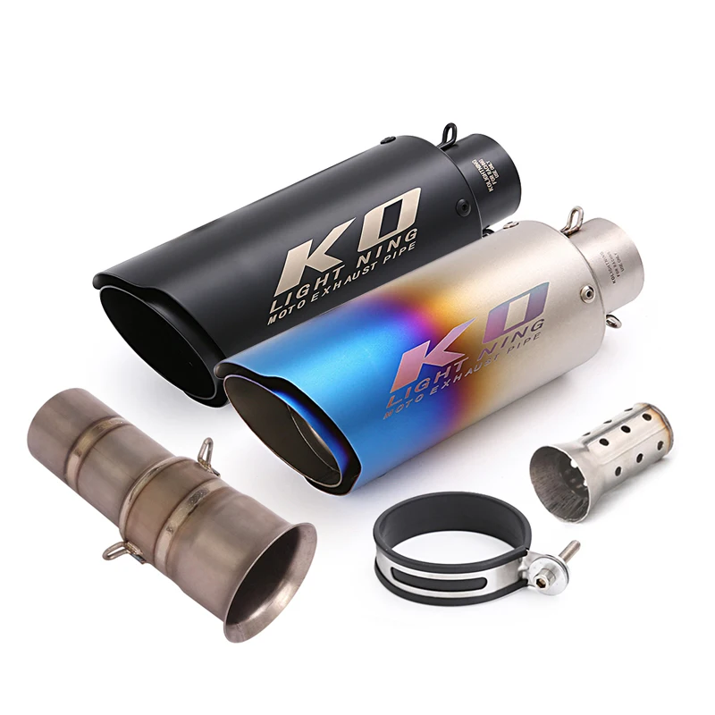 Slip On Motorcycle Exhaust System Muffler Mid Link Pipe DB Killer Modified For Duke 190/1050/1090 1290 Super Adventure R/S/T
Slip On Motorcycle Exhaust System Muffler Mid Link Pipe DB Killer Modified For Duke 190/1050/1090 1290 Super Adventure R/S/T