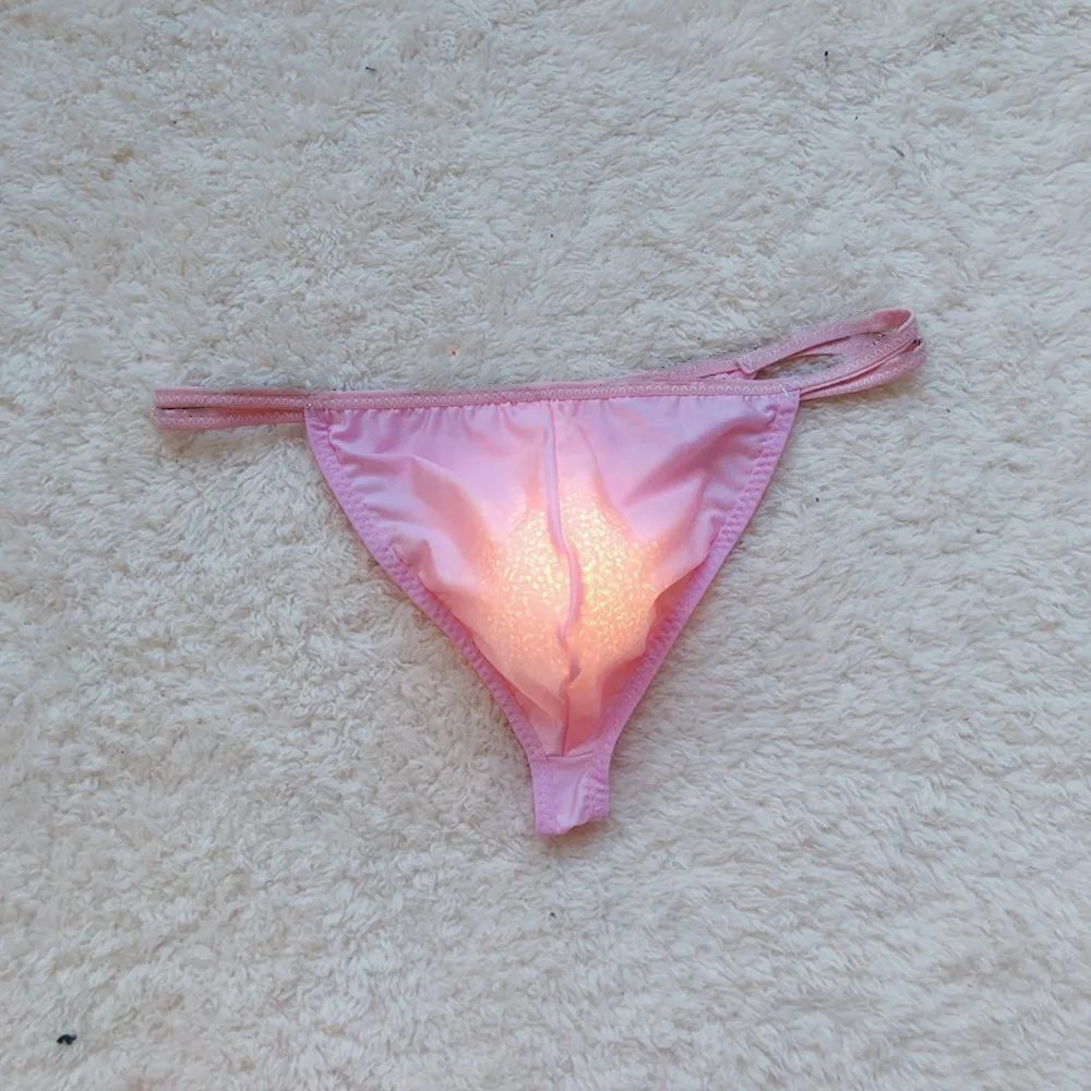 Sexy Men Ice Silk Comfortable Soft Thongs Briefs Sheer Pouch G String Panties Bikini Underwear Spaghetti Straps Underpants
Sexy Men Ice Silk Comfortable Soft Thongs Briefs Sheer Pouch G String Panties Bikini Underwear Spaghetti Straps Underpants