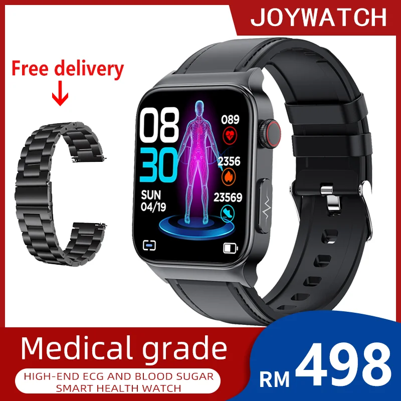 joywatch ECG + PPG Smart Uhr Blut Glucose Elektrokardiogramm Temperatur Blut Sauerstoff Schlaf Überwachung Sport Smart Uhr
joywatch ECG + PPG Smart Uhr Blut Glucose Elektrokardiogramm Temperatur Blut Sauerstoff Schlaf Überwachung Sport Smart Uhr