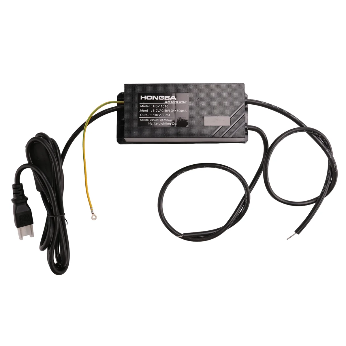 HONGBA 110V 10KV 30MA Electronic Neon Lamp Transformer, Neon Transformer Power Supply, Power Converter Rectifier Kit-US Plug
HONGBA 110V 10KV 30MA Electronic Neon Lamp Transformer, Neon Transformer Power Supply, Power Converter Rectifier Kit-US Plug