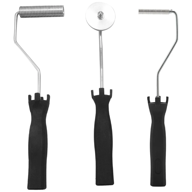 Retail 3pcs Fiberglass Roller Kit Bubble Paddle Tool Laminating Roller Kit for FRP Mould
Retail 3pcs Fiberglass Roller Kit Bubble Paddle Tool Laminating Roller Kit for FRP Mould