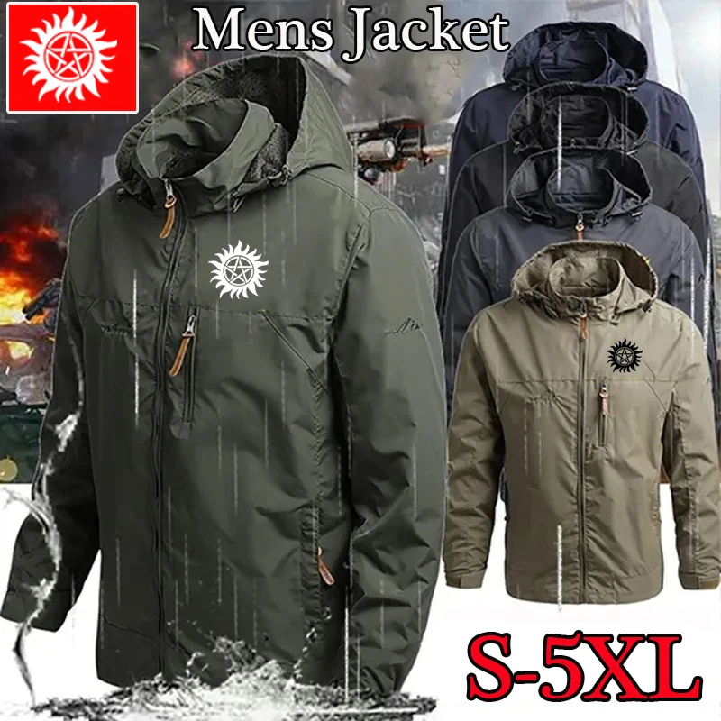 Men's Windbreaker Military Field Jackets Outerwear Spring Autumn Waterproof Flight Pilot Coat Army Hoodie Men Hunting Jacket
Men's Windbreaker Military Field Jackets Outerwear Spring Autumn Waterproof Flight Pilot Coat Army Hoodie Men Hunting Jacket