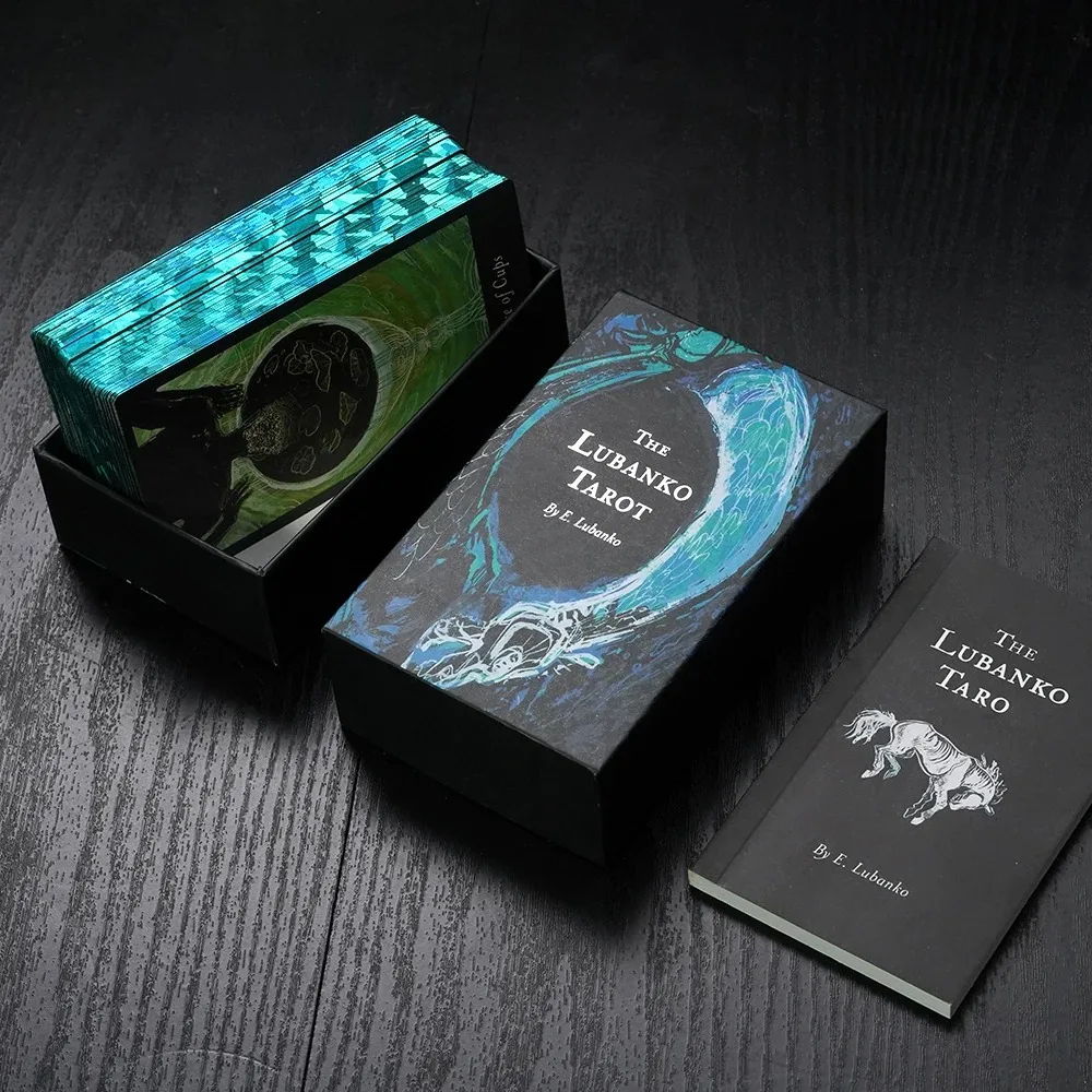The Lubanko Tarot With Booklet 78 Card Tarot Deck Gilded Edge Origin Size 12x7 Size Standard Hardcover
The Lubanko Tarot With Booklet 78 Card Tarot Deck Gilded Edge Origin Size 12x7 Size Standard Hardcover