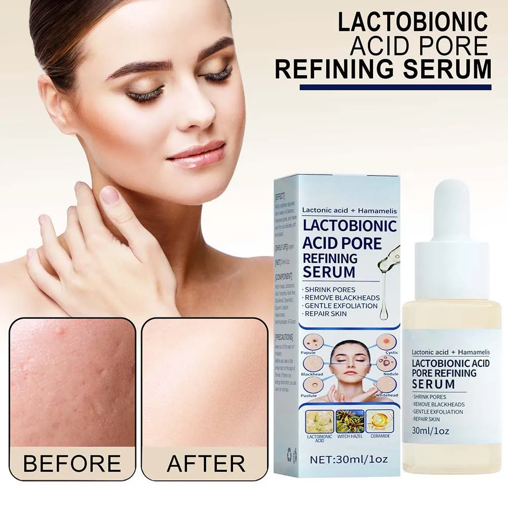 1~5PCS Lactobionic Acid Liquid Serum Deep Cleaning, Gentle Exfoliation, Blackheads, Shrinking Pores, Moisturizing Skin
1~5PCS Lactobionic Acid Liquid Serum Deep Cleaning, Gentle Exfoliation, Blackheads, Shrinking Pores, Moisturizing Skin