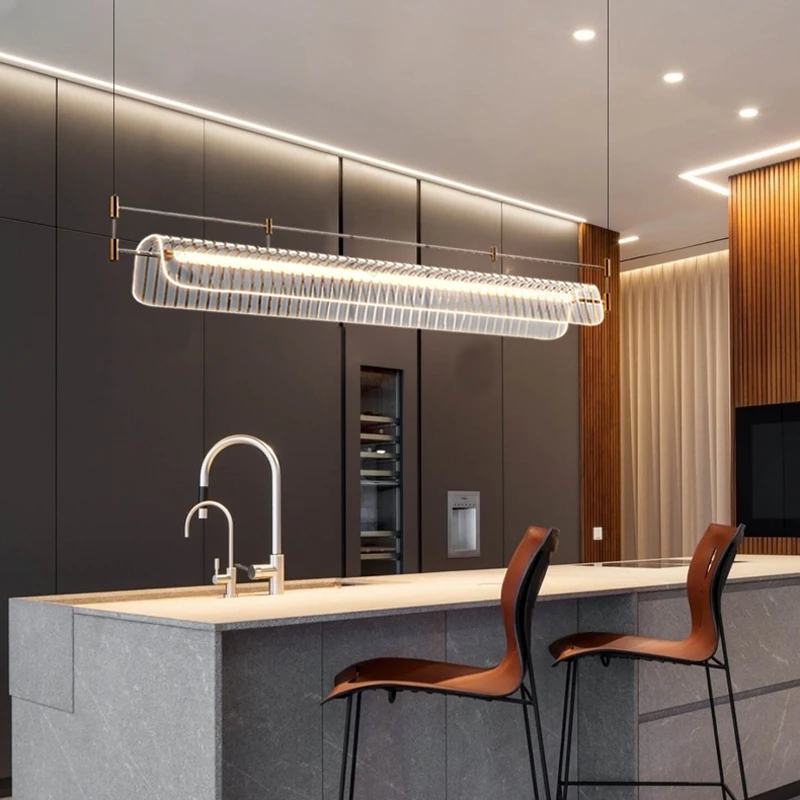 Modern Luxury Light Restaurant Chandelier Creative Nordic simple Designer Decoration Atmosphere Minimalist Table Bar Long Lamp
Modern Luxury Light Restaurant Chandelier Creative Nordic simple Designer Decoration Atmosphere Minimalist Table Bar Long Lamp