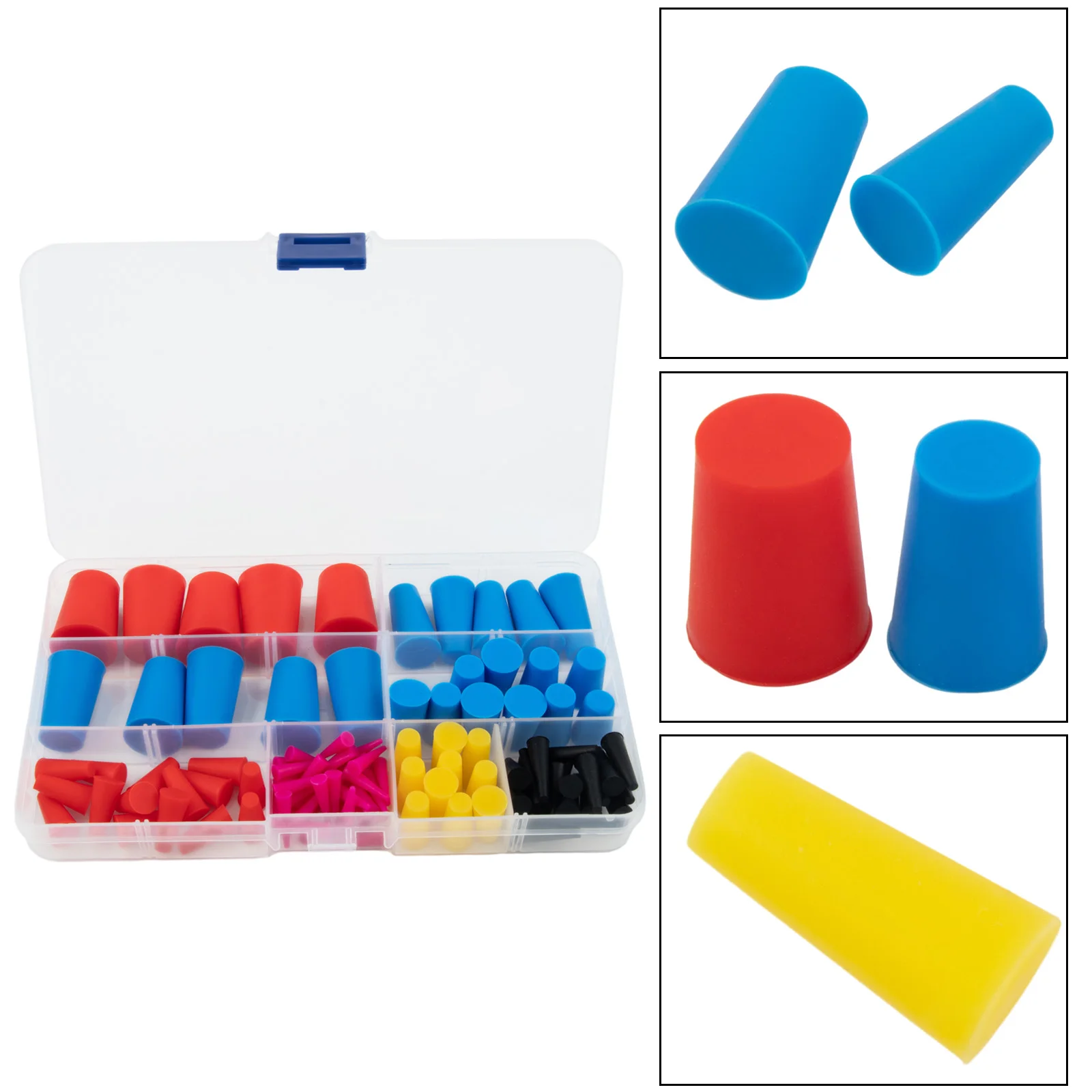 1Set/105PCS Silicone Cone Plugs Durable Random Color Automobile Fuel Regulator Accessories Car Tool For Repairman Mechanician
1Set/105PCS Silicone Cone Plugs Durable Random Color Automobile Fuel Regulator Accessories Car Tool For Repairman Mechanician